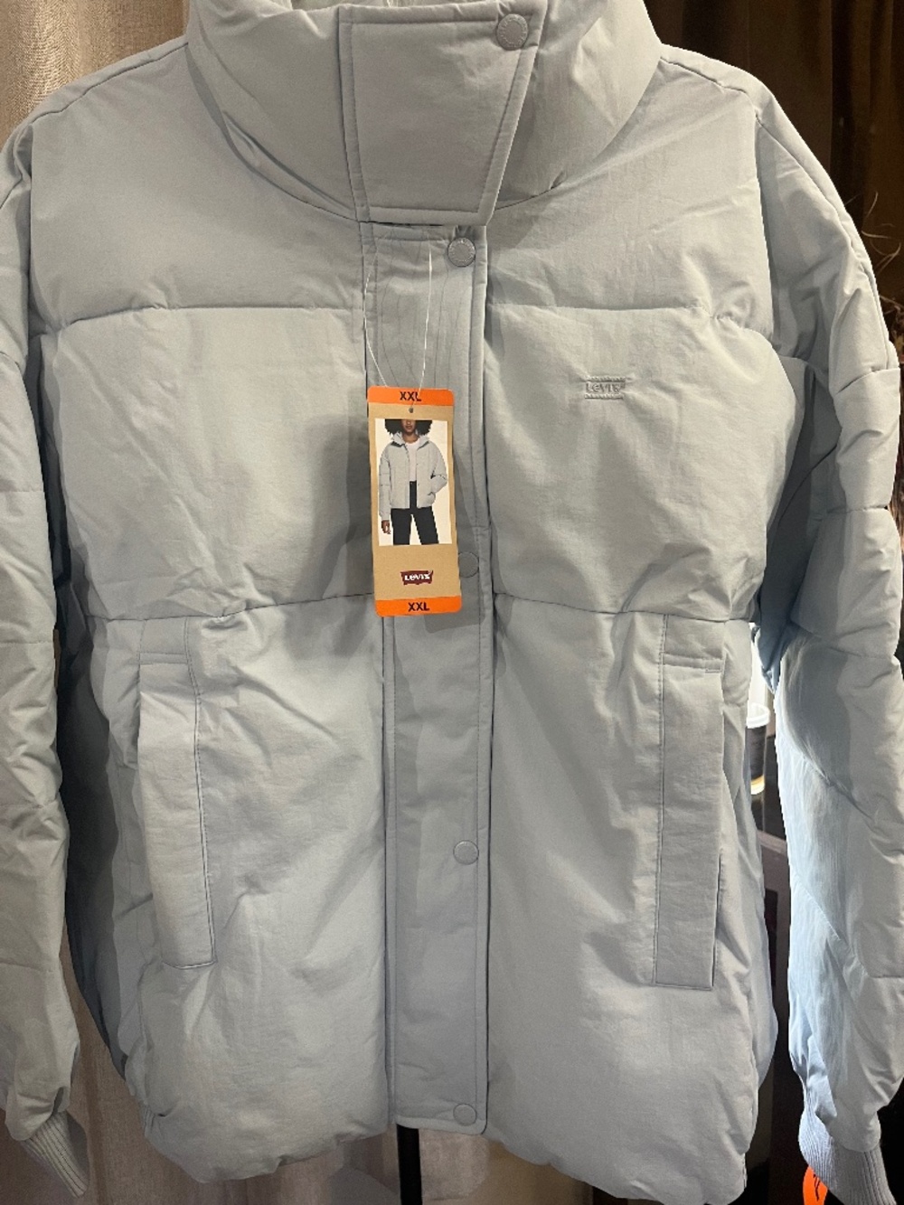 Levi’s Cinched Puffer Jacket NWT Woman’s XXL